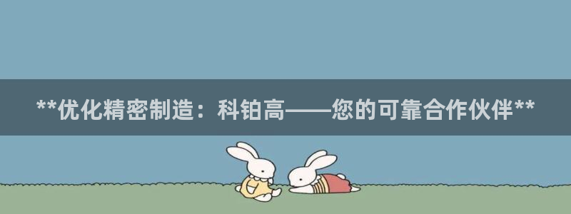 彩神vl购彩大厅：**优化精密制造：科铂高——您的可靠合作伙伴**