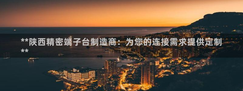 天天赢彩神：**陕西精密端子台制造商：为您的连接需求提供定制
**